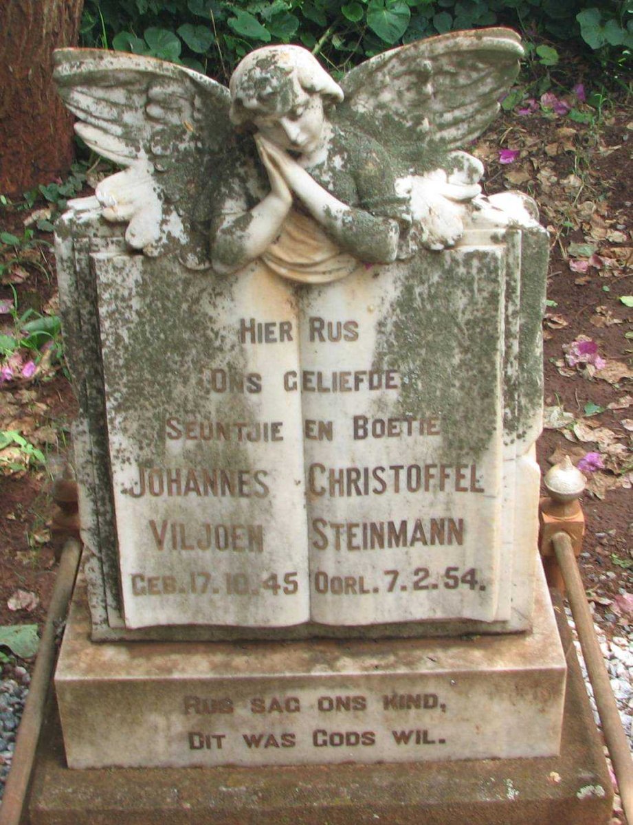 STEINMANN Johannes Christoffel Viljoen 1945-1954