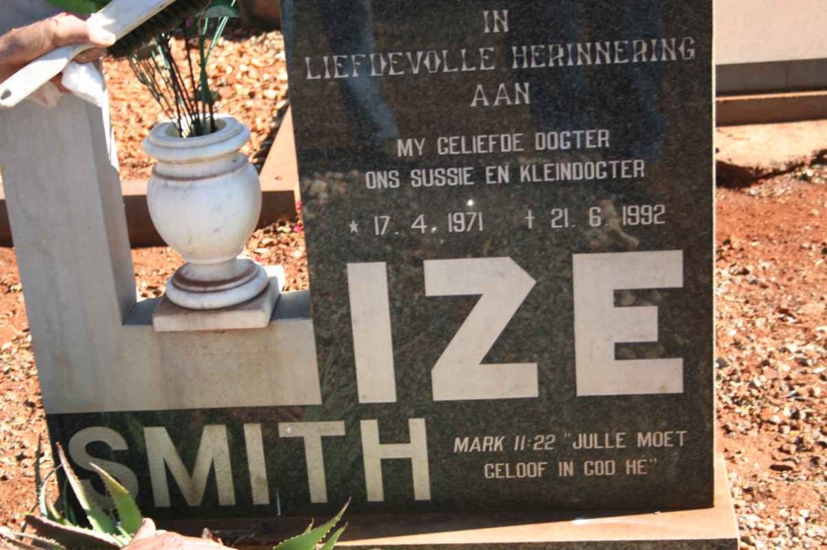 SMITH Lize 1971-1992