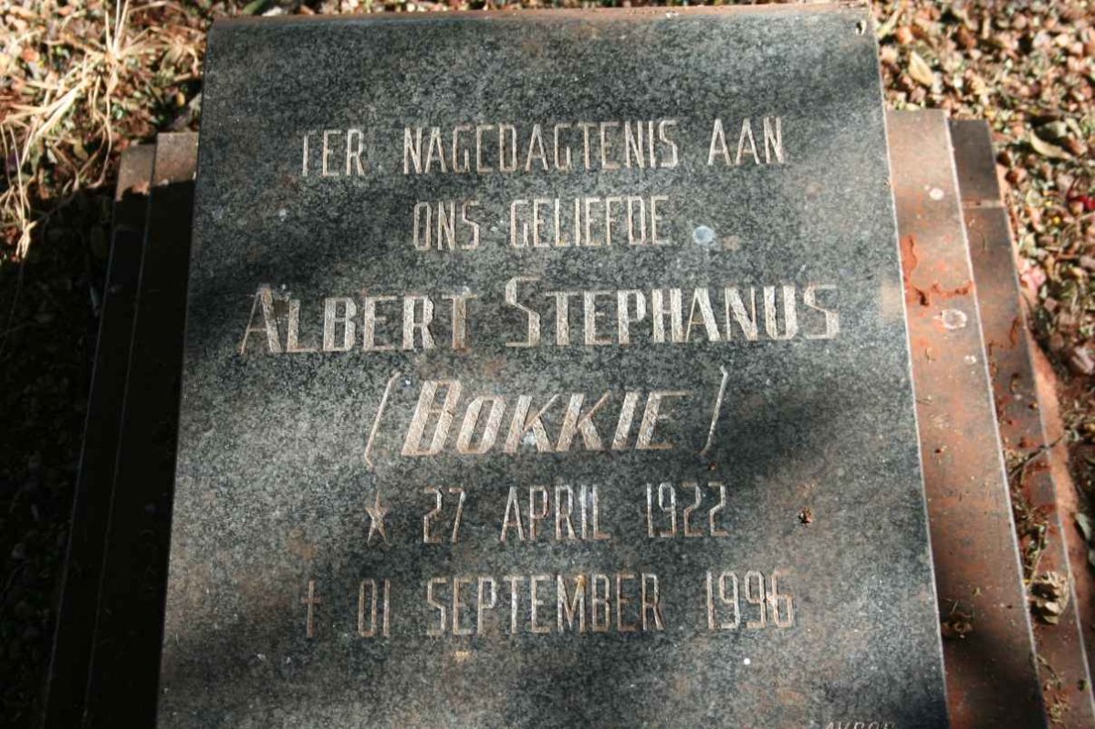 VERSTER Albert 1922-1996