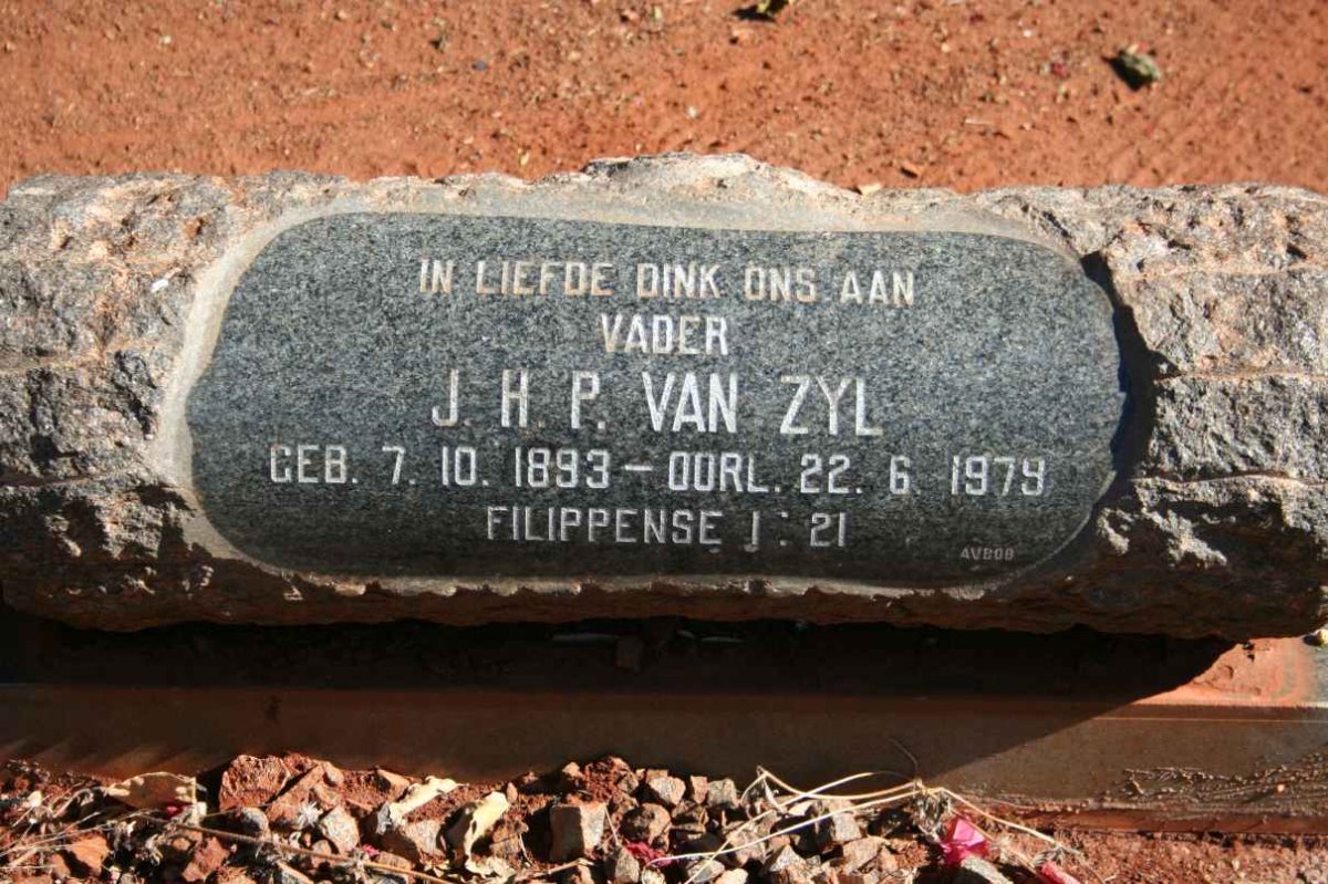 ZYL J.H.P., van 1893-1979