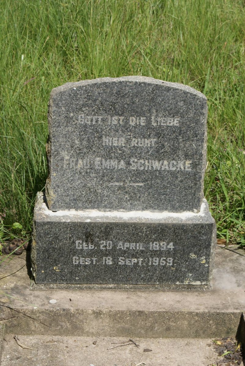 SCHWACKE Emma 1894-1959