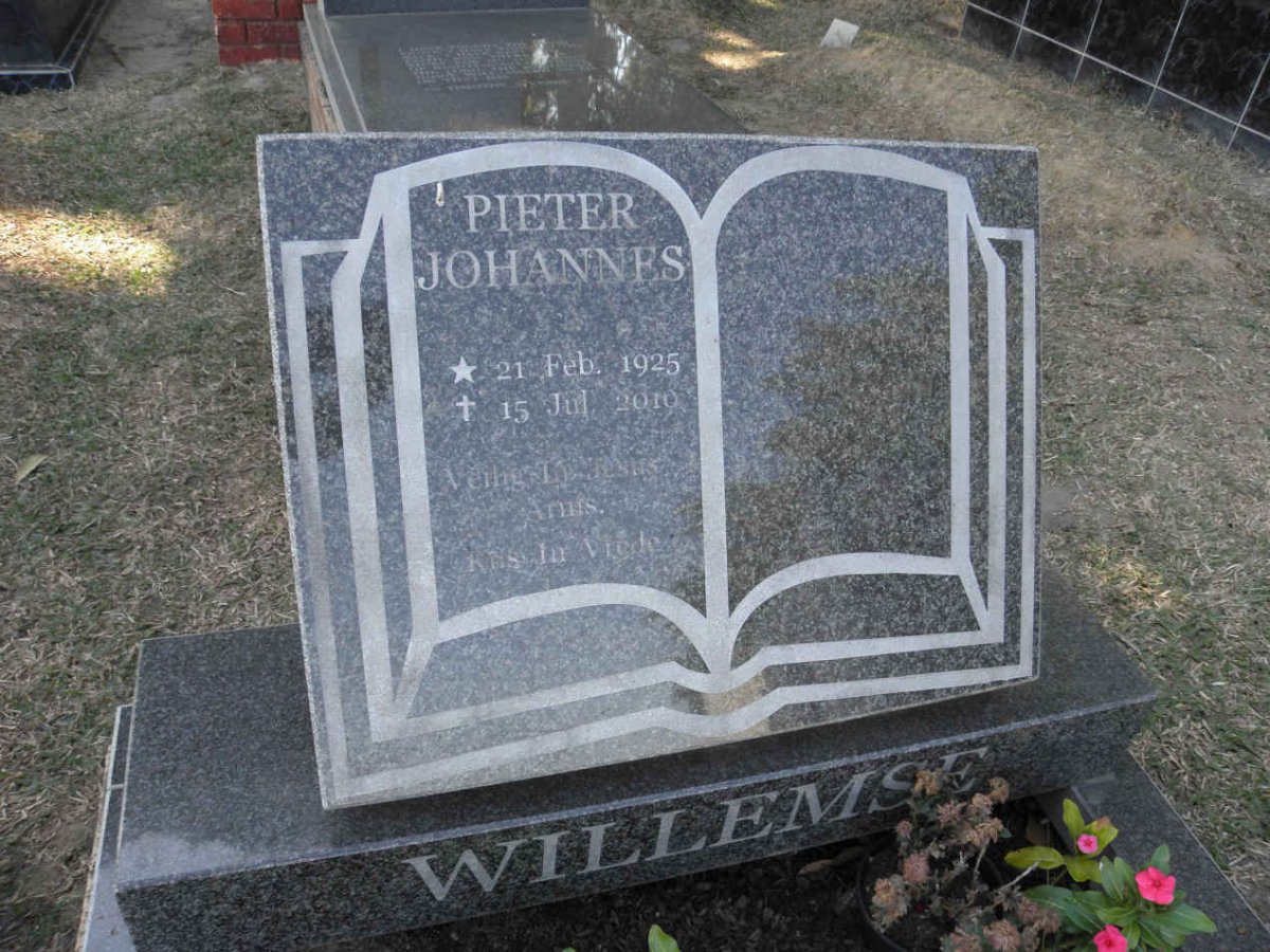 WILLEMSE Pieter Johannes 1925-2010