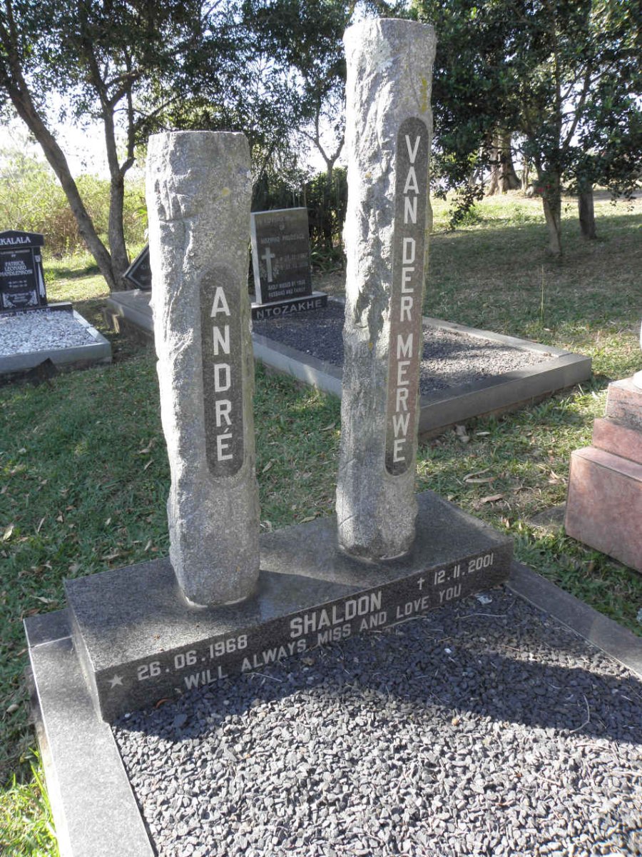 MERWE André, van der 1968-2001