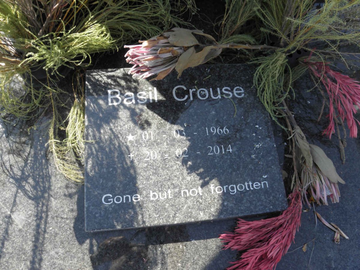 CROUSE Basil 1966-2014