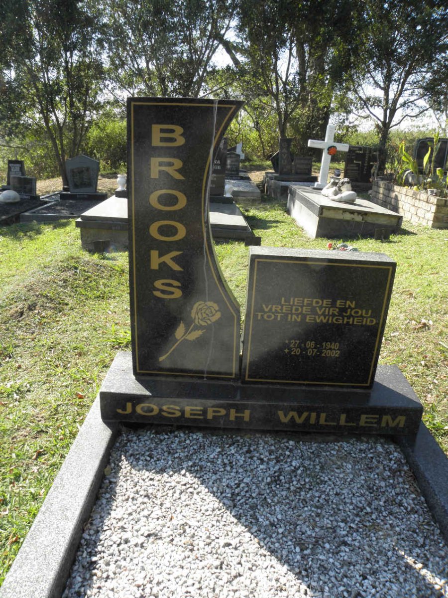 BROOKS Joseph Willem 1940-2002