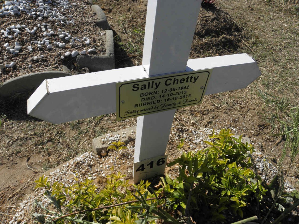 CHETTY Sally 1942-2013