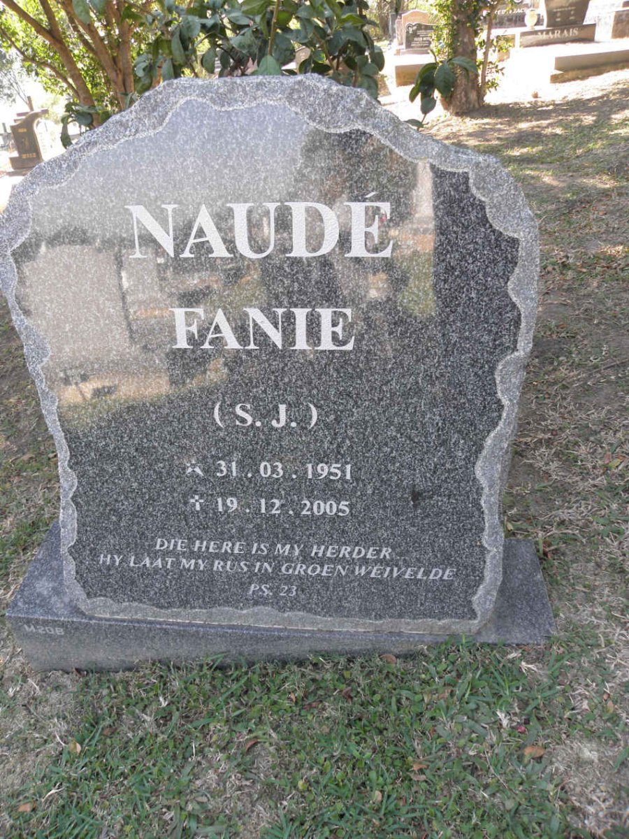 NAUDÉ S.J. 1951-2005