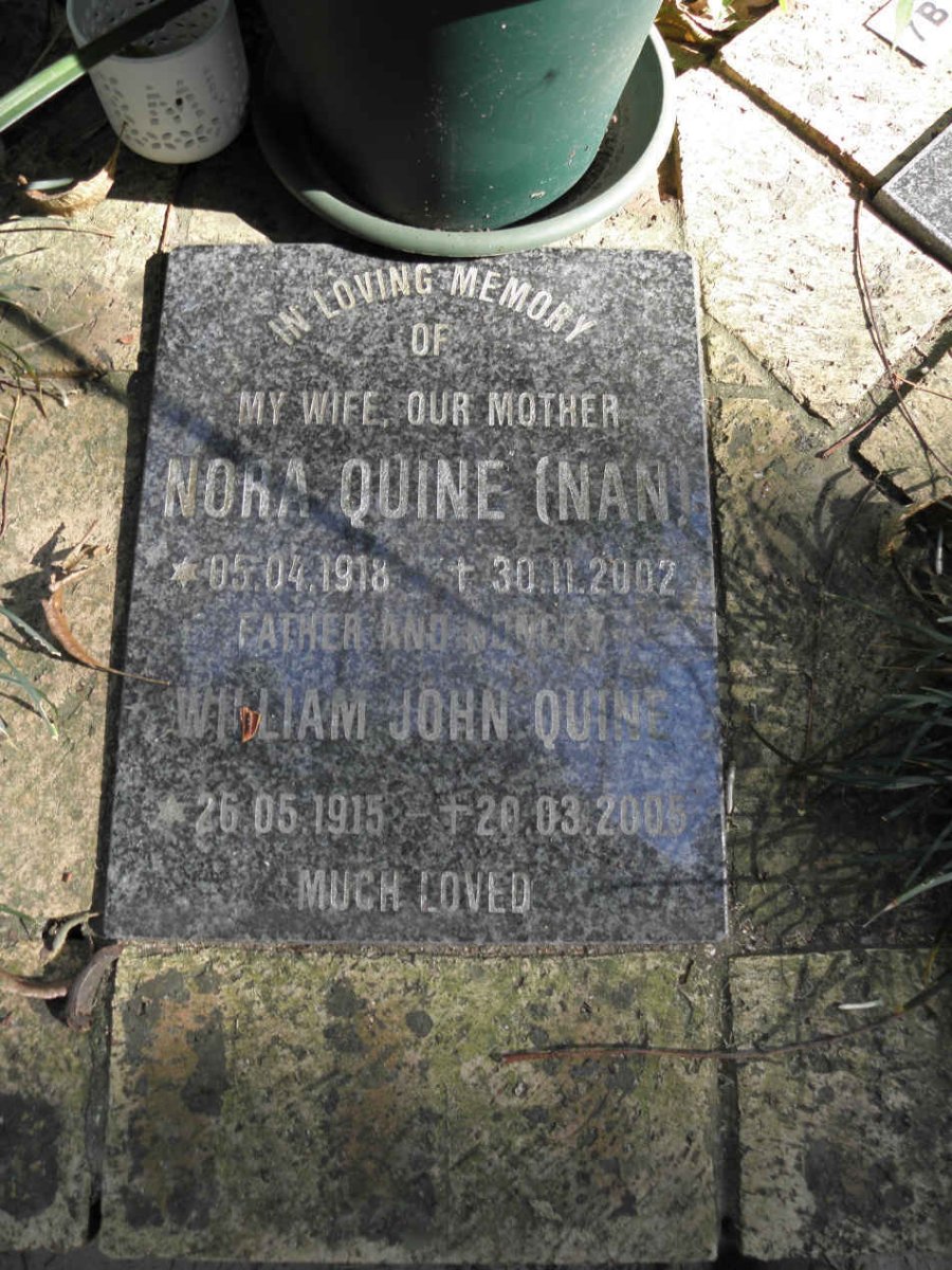 QUINE Nora 1918-2002