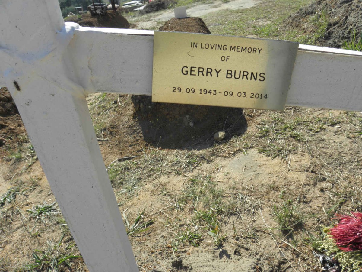 BURNS Gerry 1943-2014