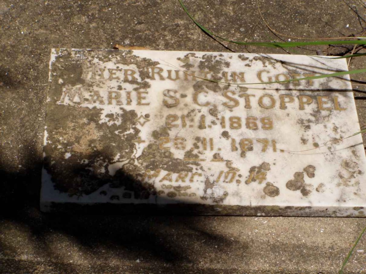 STOPPEL Marie S.C. 1869-1871