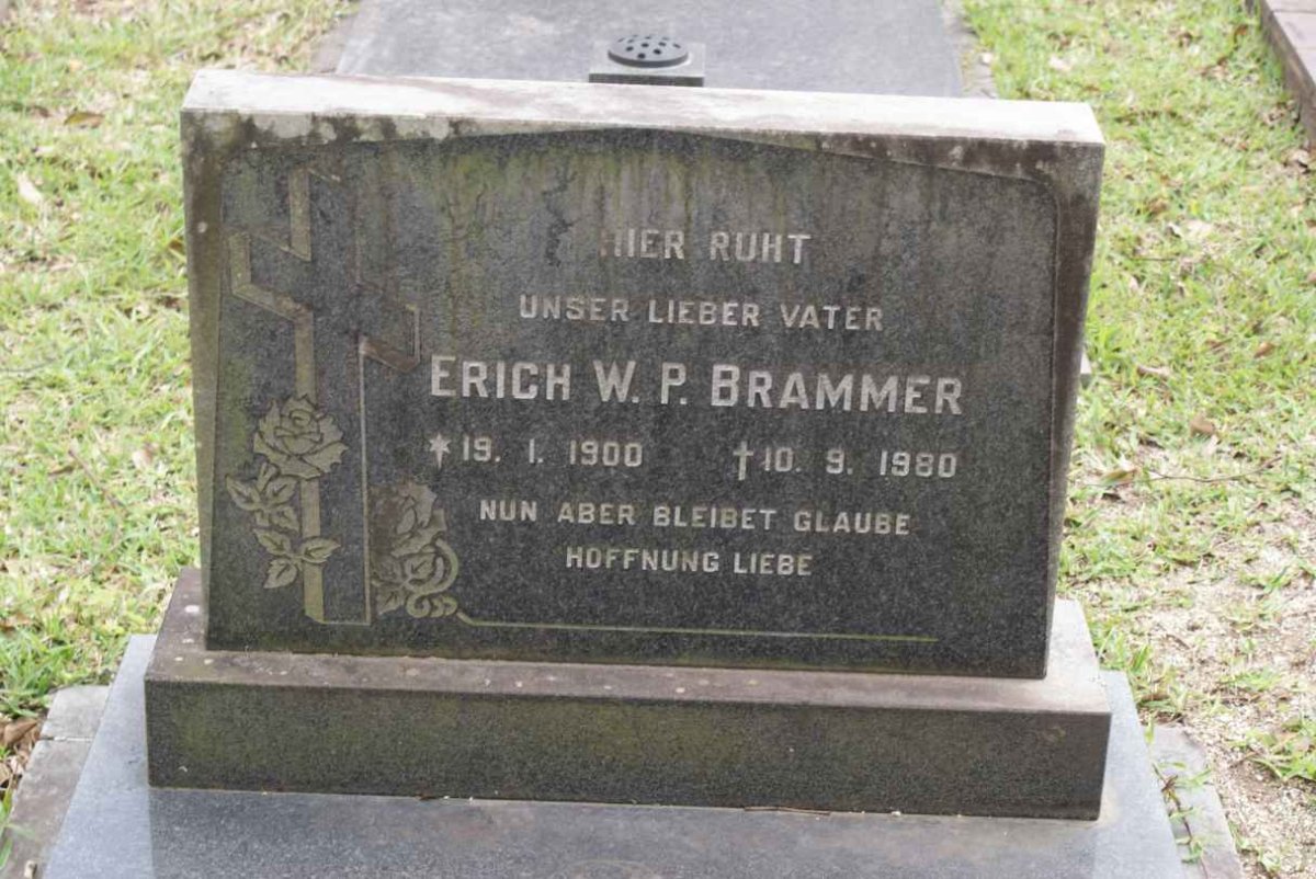 BRAMMER Erich W.P. 1900-1980