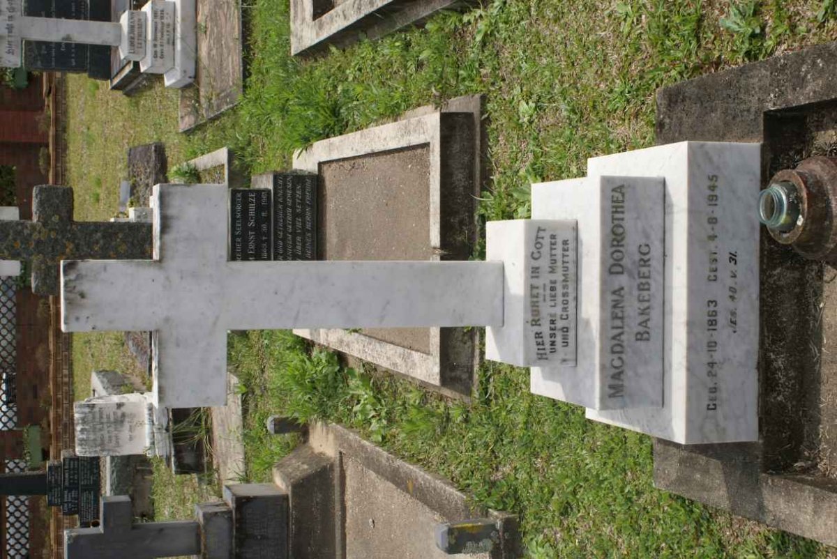 BAKEBERG Magdalena Dorothea 1863-1945