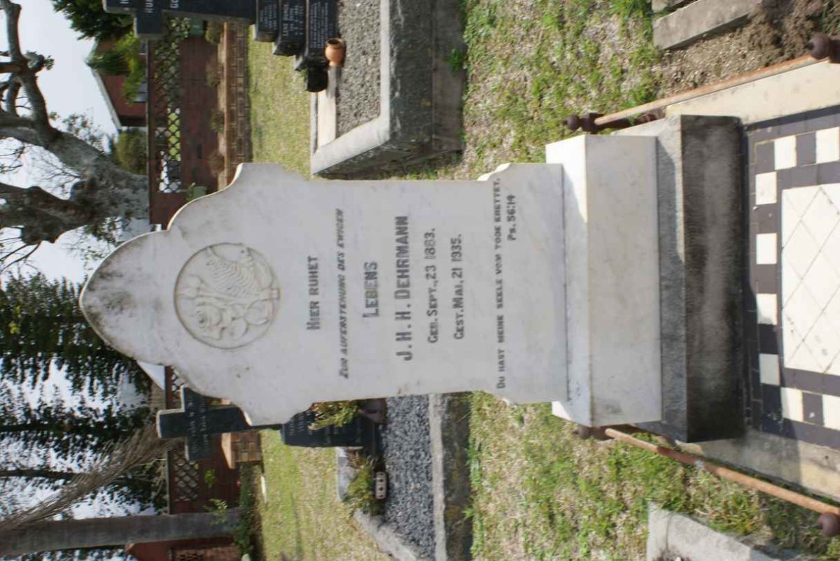 DEHRMANN J.H.H. 1883-1935