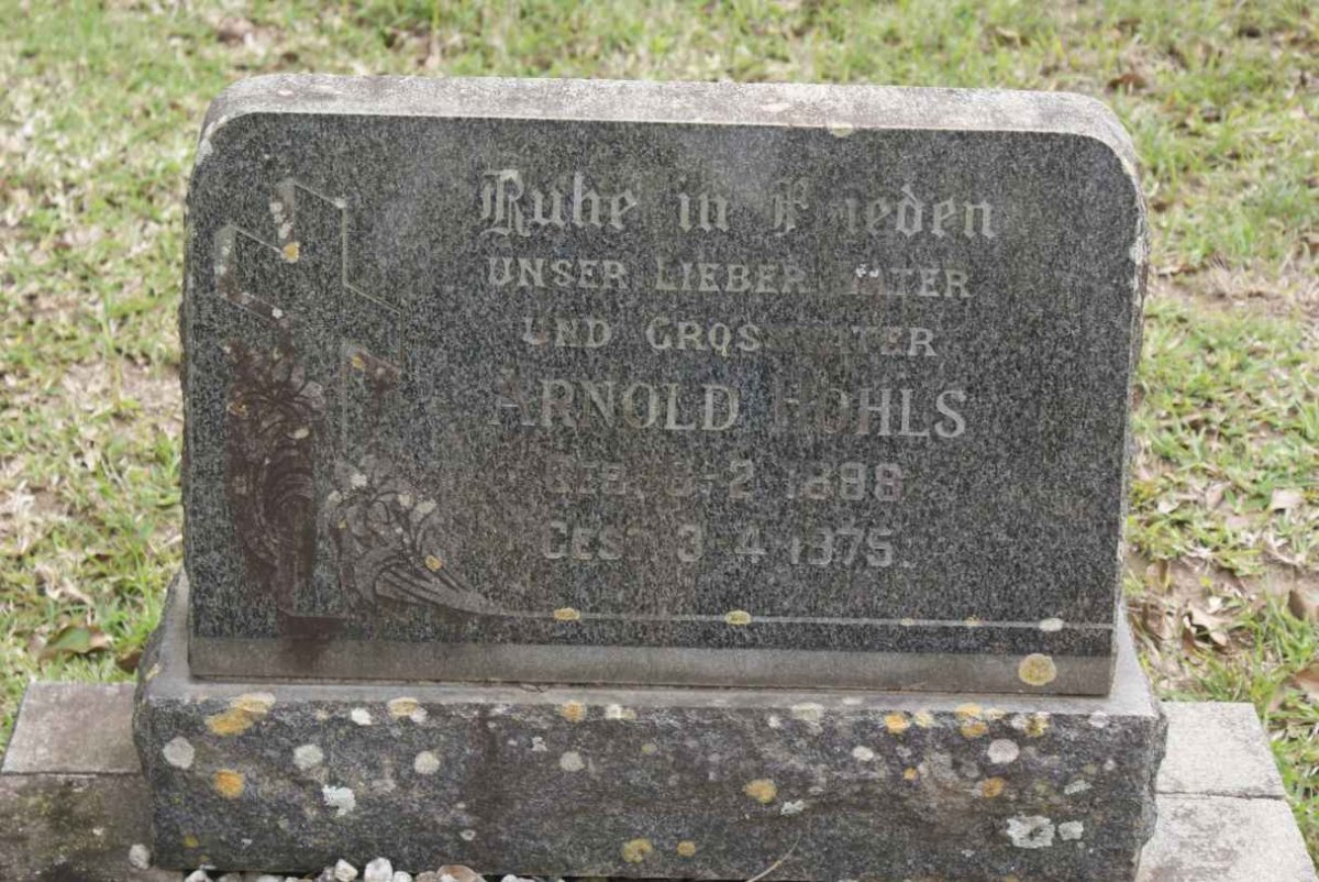 HOHLS Arnold 1898-1975