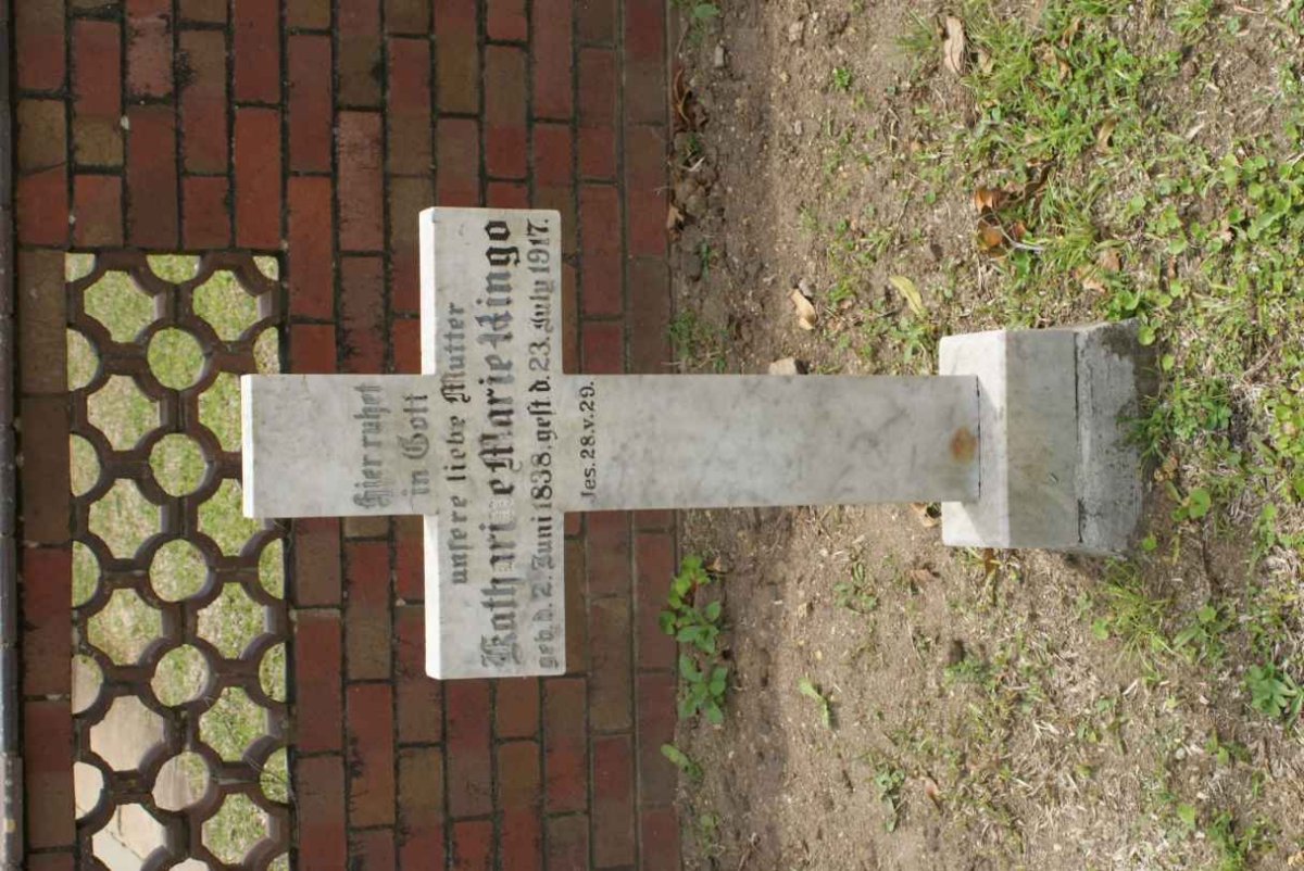 HINGO Katherine Marie nee HOHLS 1838-1917