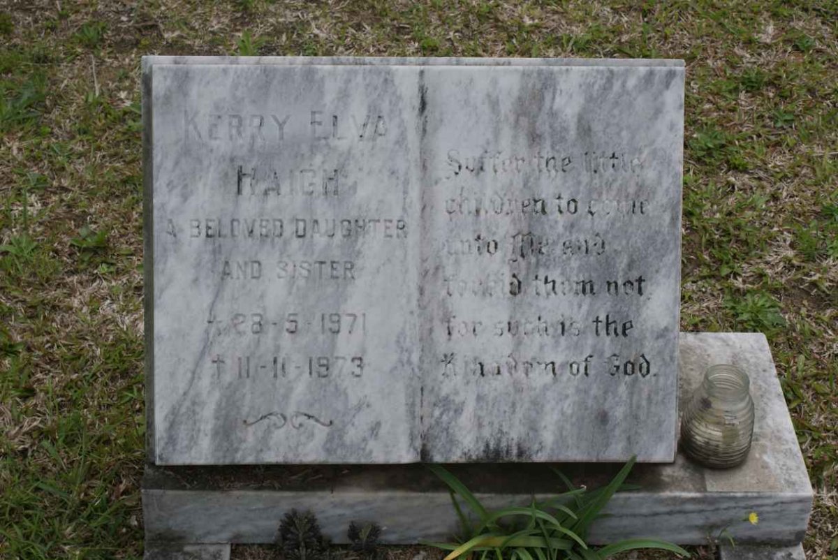 HAIGH Kerry Elva 1971-1973