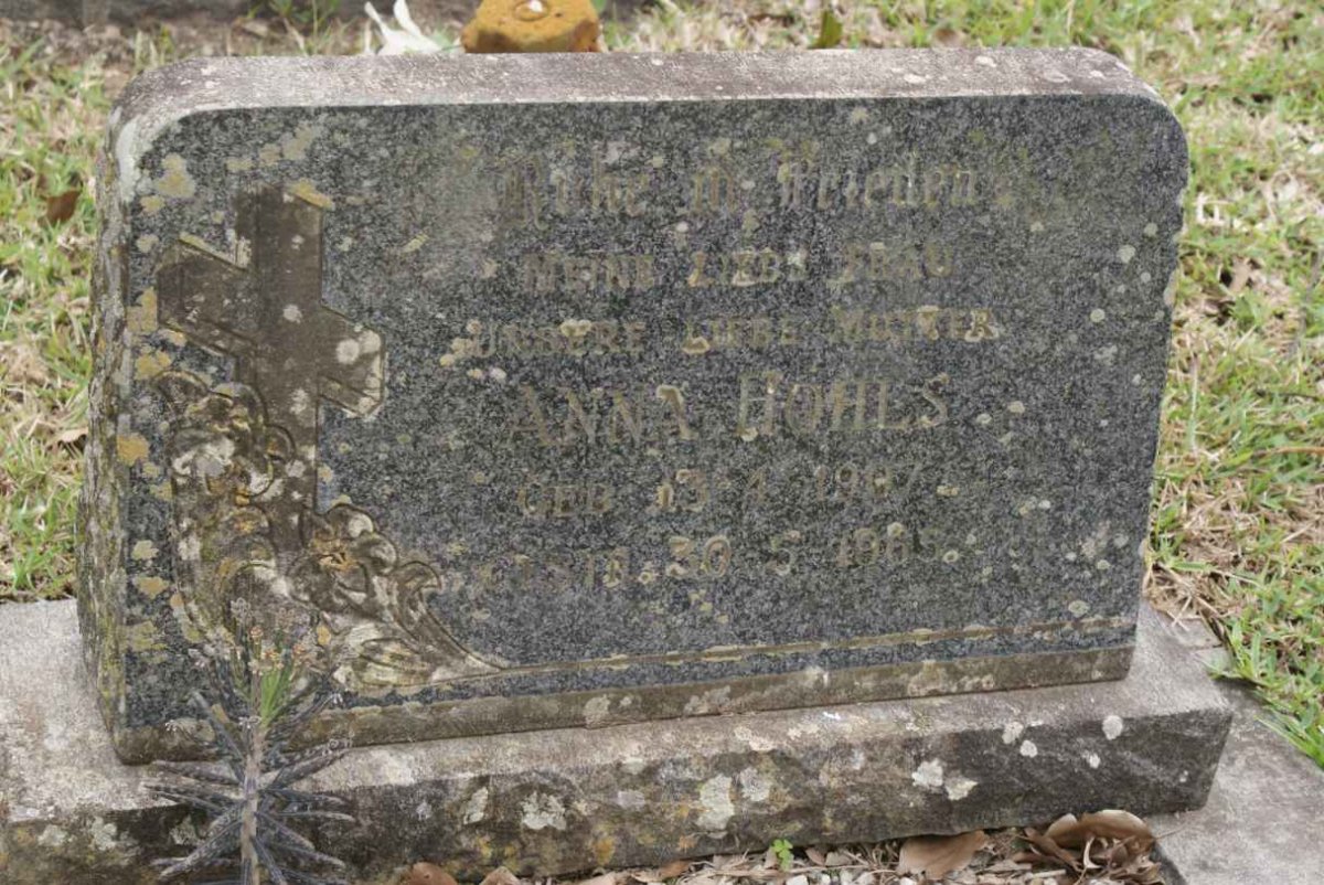 HOHLS Anna 1907-1965