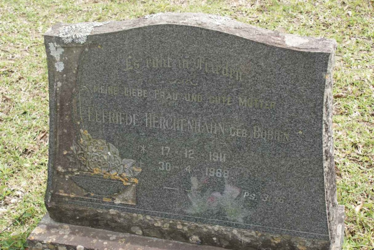 HERCHENHAHN Elfriede nee BOBIEN 1911-1968
