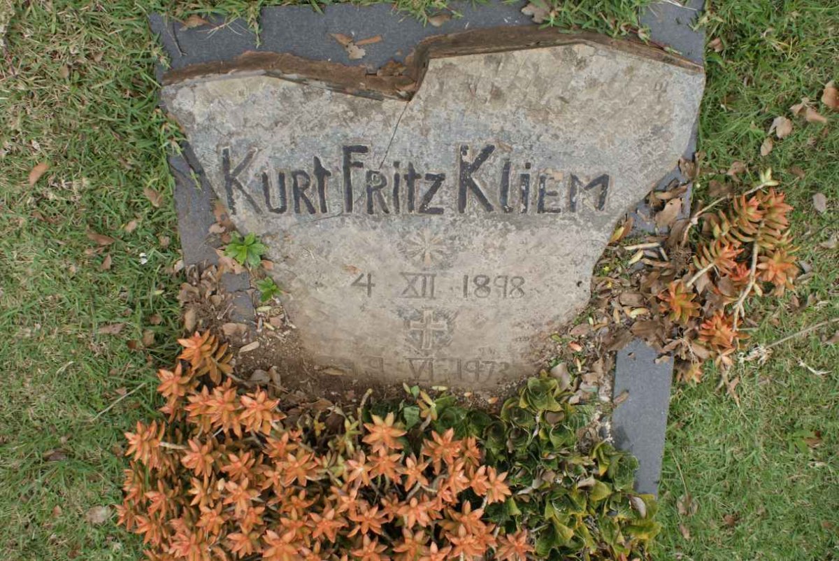 KLIEM Kurt Fritz 1898-1973