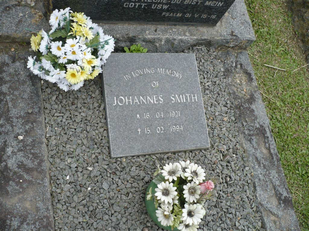 SMITH Johannes 1921-1994
