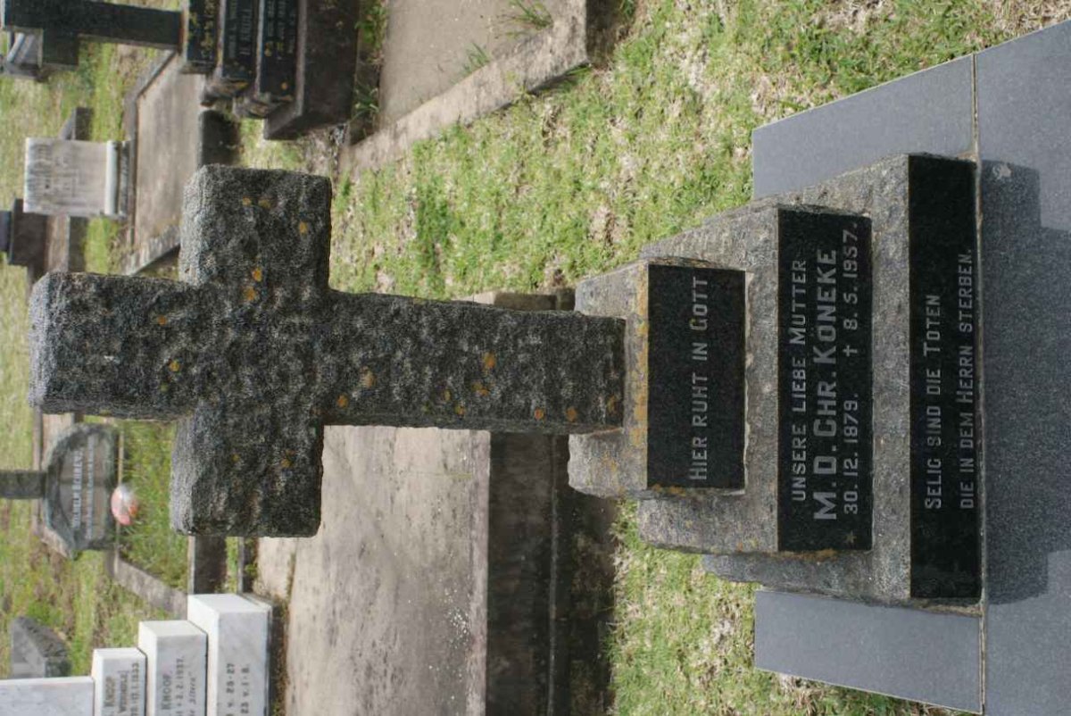KONEKE M.D. Chr. 1879-1957