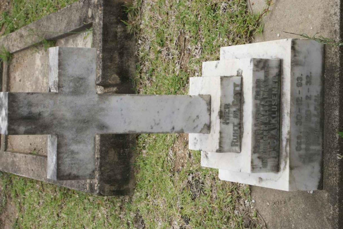 KLUSENER D.C.A. 1893-1932