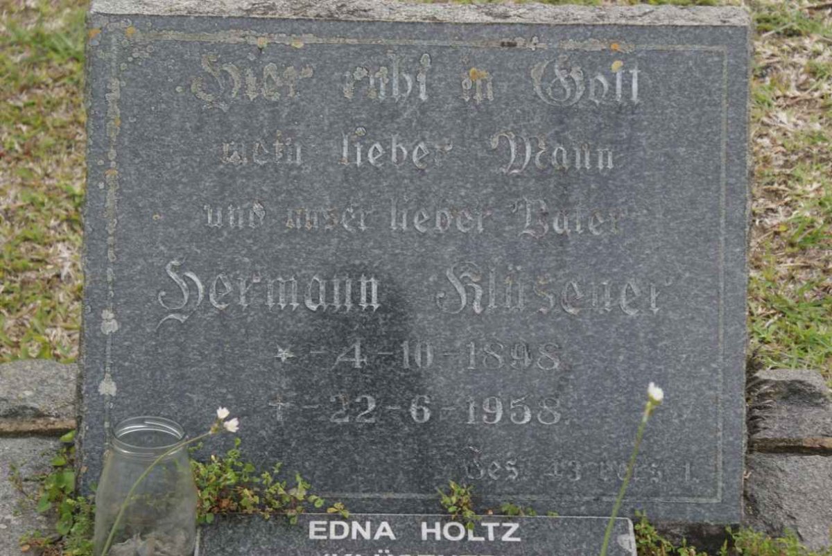 KLÜSENER Hermann 1898-1958