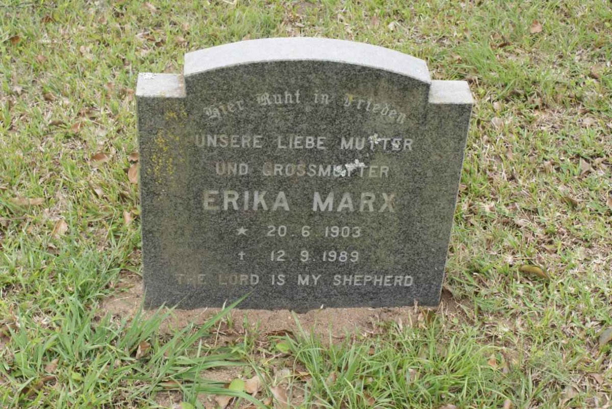 MARX Erika 1903-1989