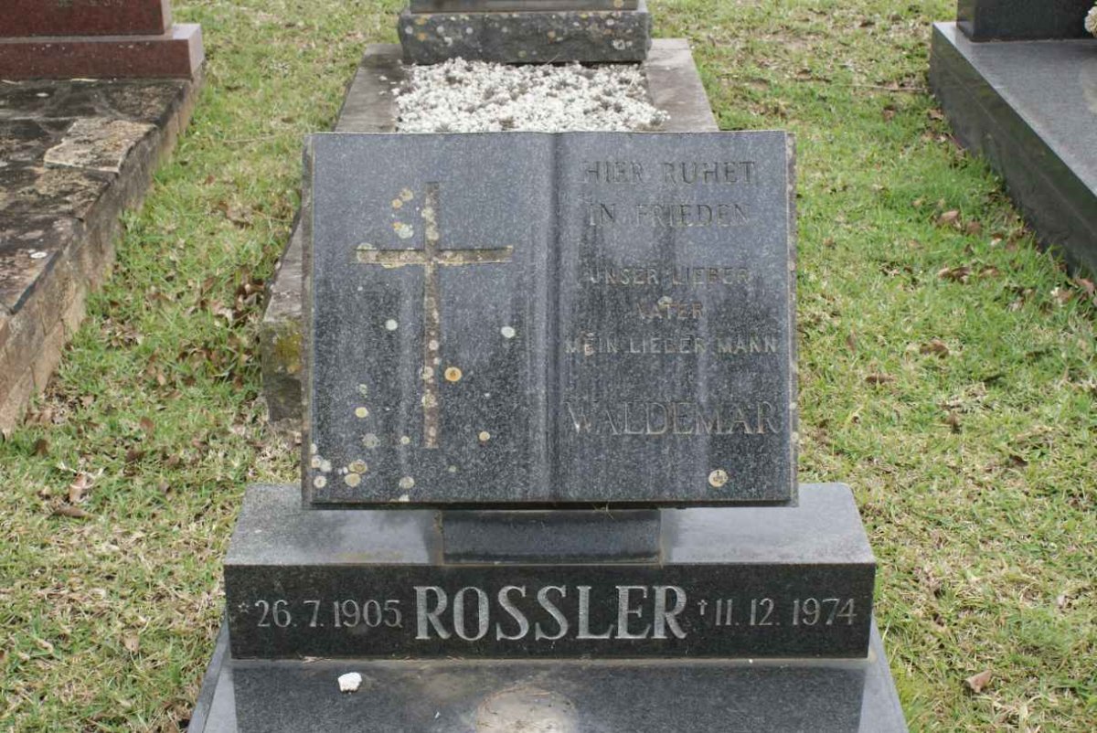 ROSSLER Waldemar 1905-1974