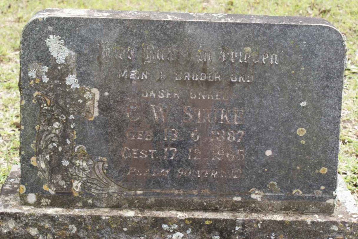 STUKE C.W. 1887-1965