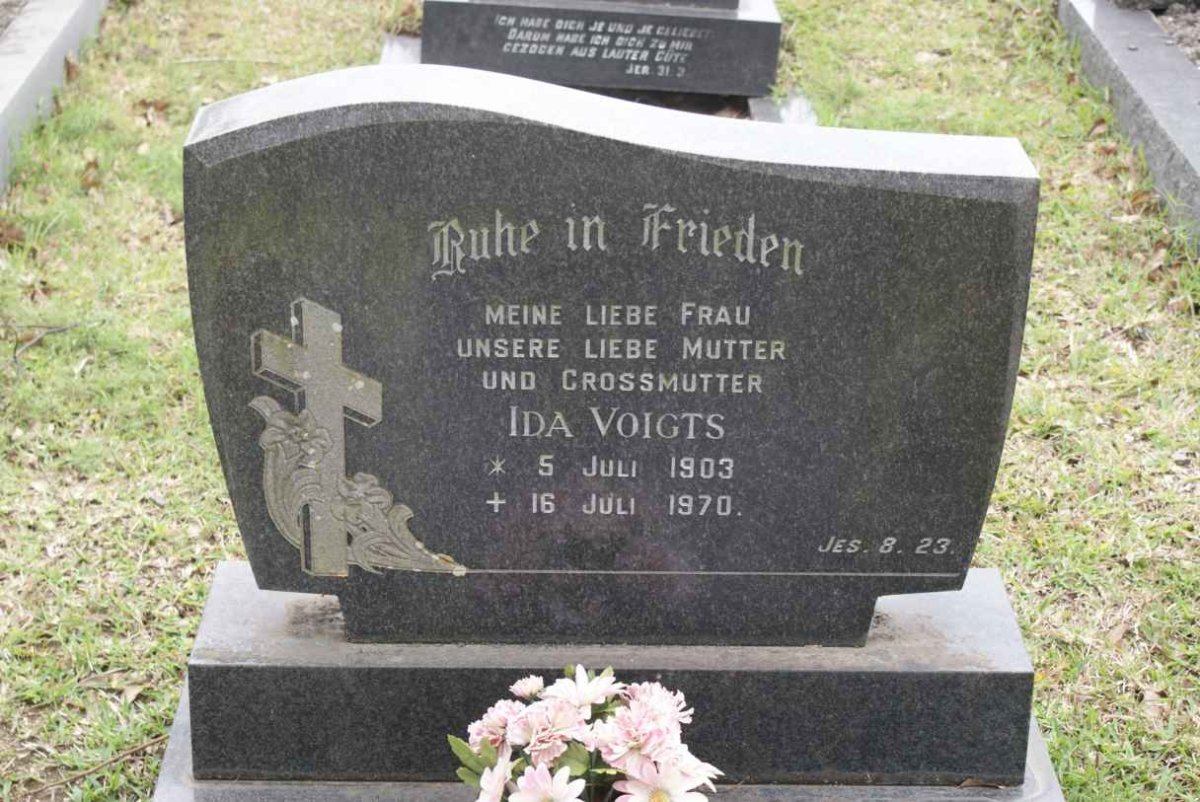 VOIGTS Ida 1903-1970