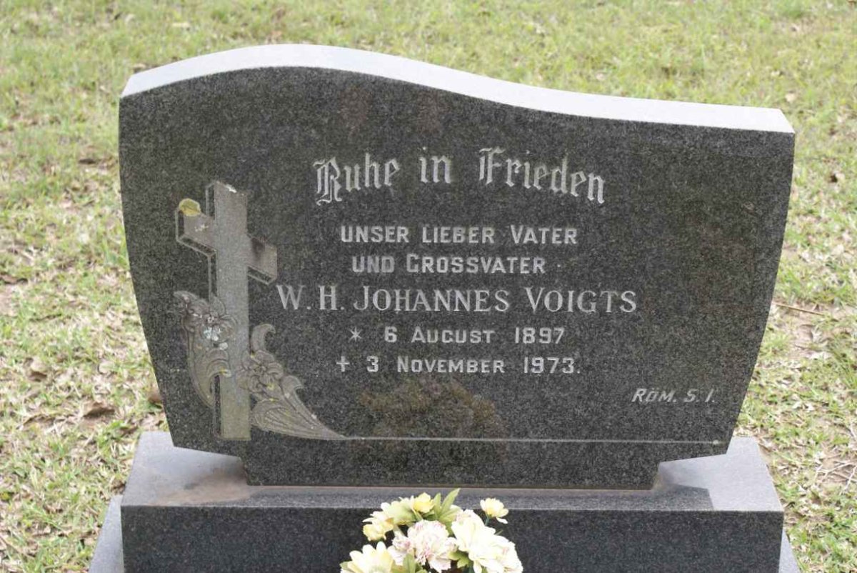 VOIGTS W.H. Johannes 1897-1973