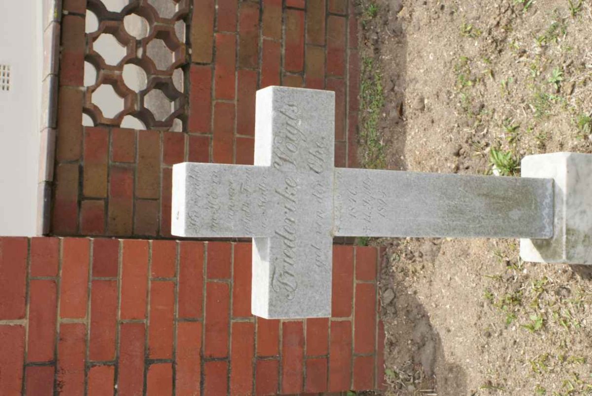 VOIGTS H.M. Friederike nee VAN DEN OHE 1876-1893