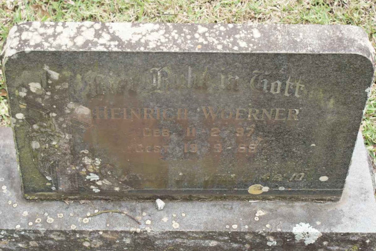 WOERNER Heinrich 1897-1969