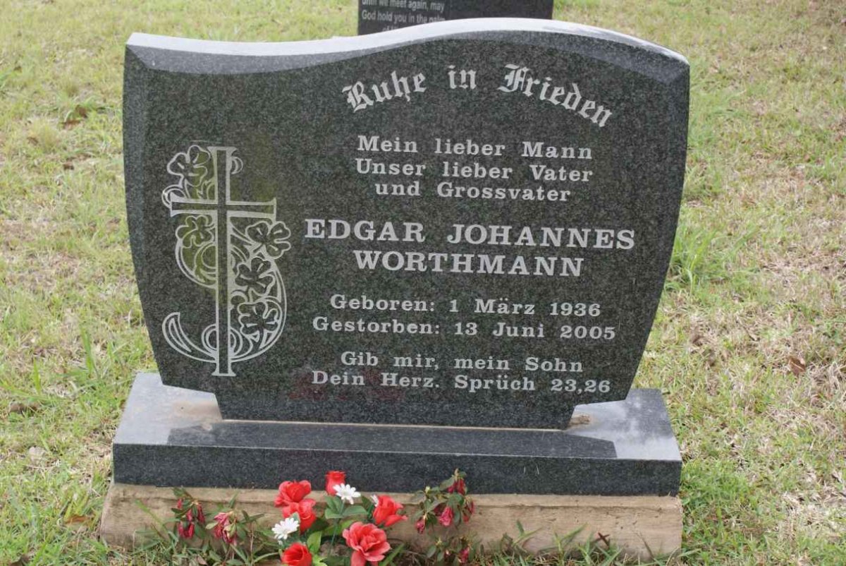 WORTHMANN Edgar Johannes 1936-2005