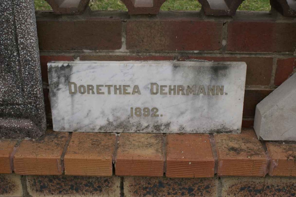 DEHRMANN Dorethea -1892