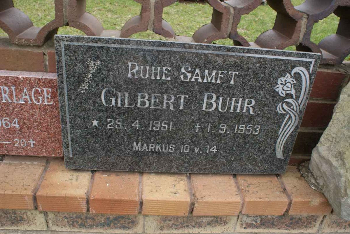 BUHR Gilbert 1951-1953