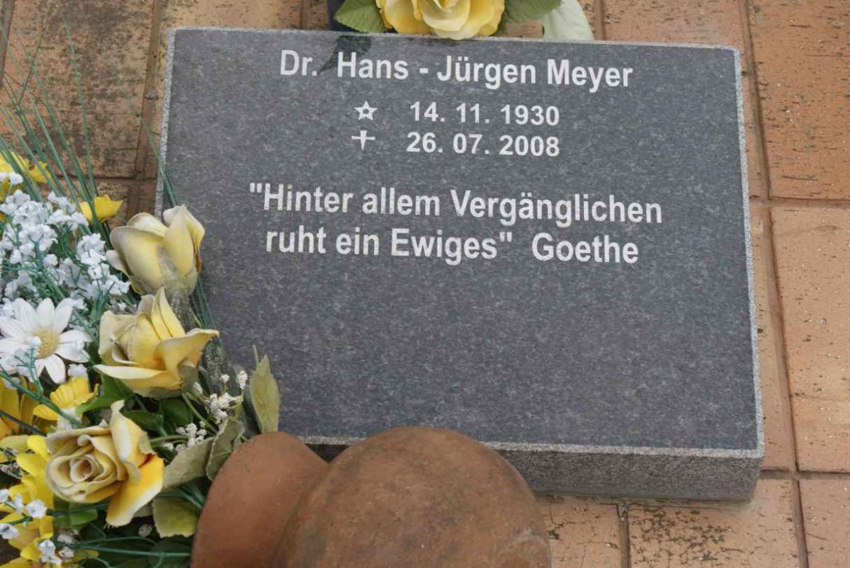 MEYER Hans-Jürgen 1930-2008