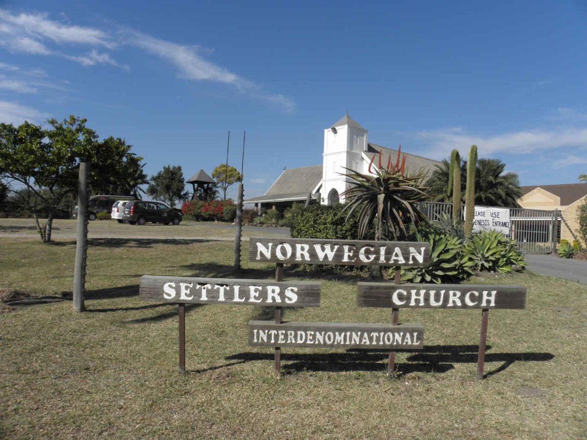 02. Entrance to Norwegian Settlers Church