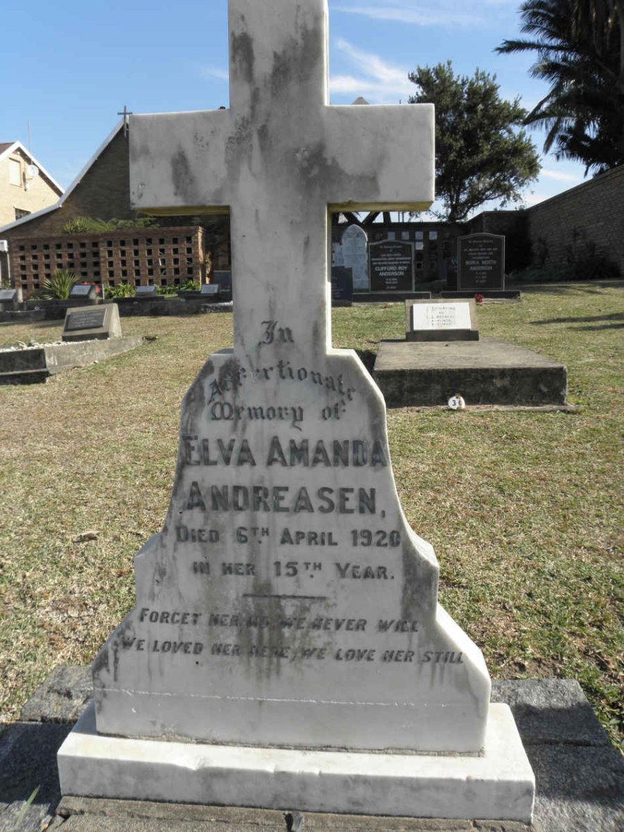 ANDREASEN Elva Amanda -1920