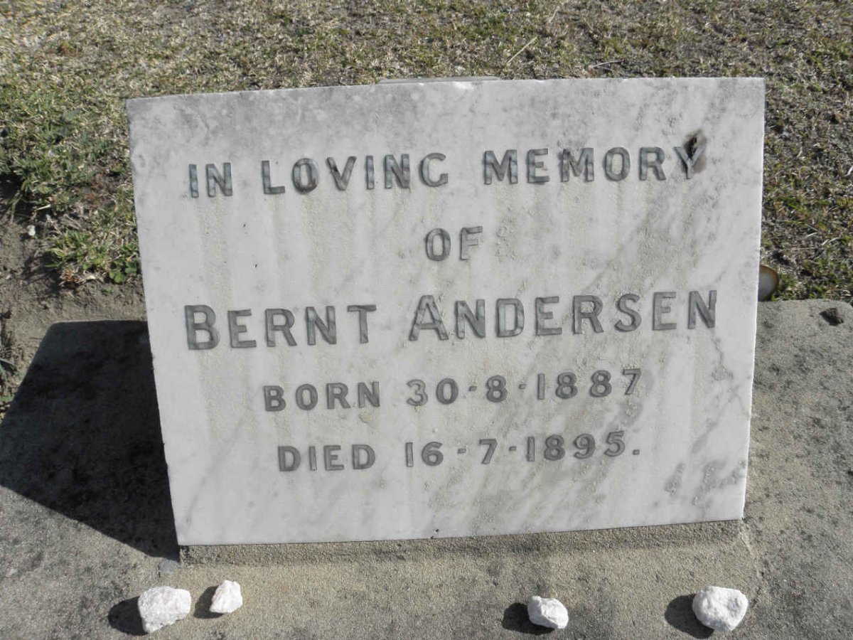 ANDERSEN Bernt 1887-1895