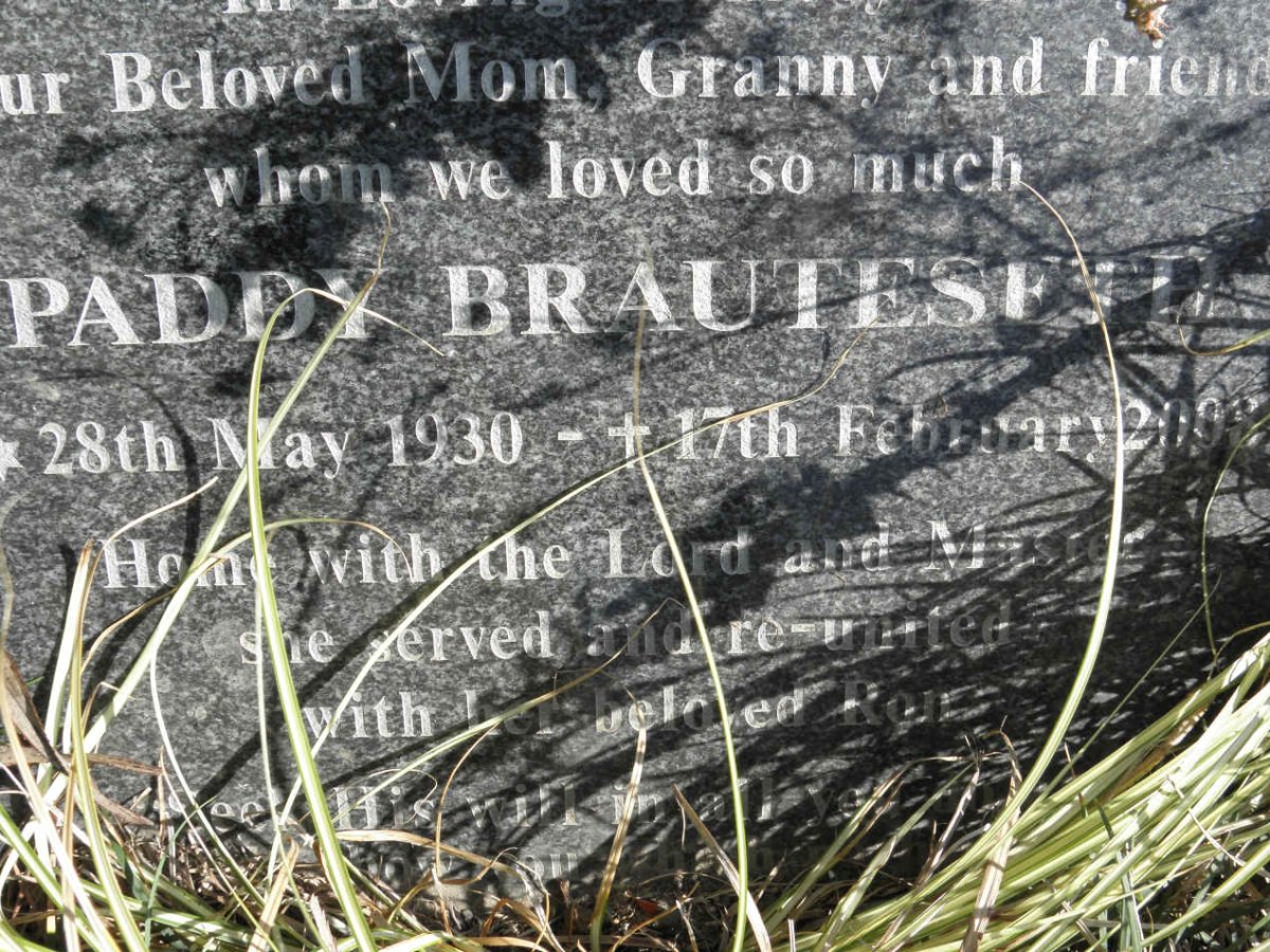 BRAUTESETH Paddy 1930-2008