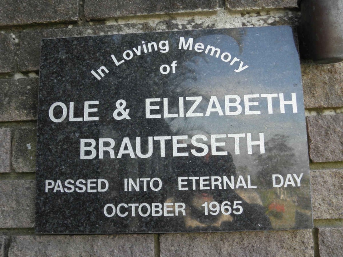 BRAUTESETH Ole -1965 &amp; Elizabeth -1965