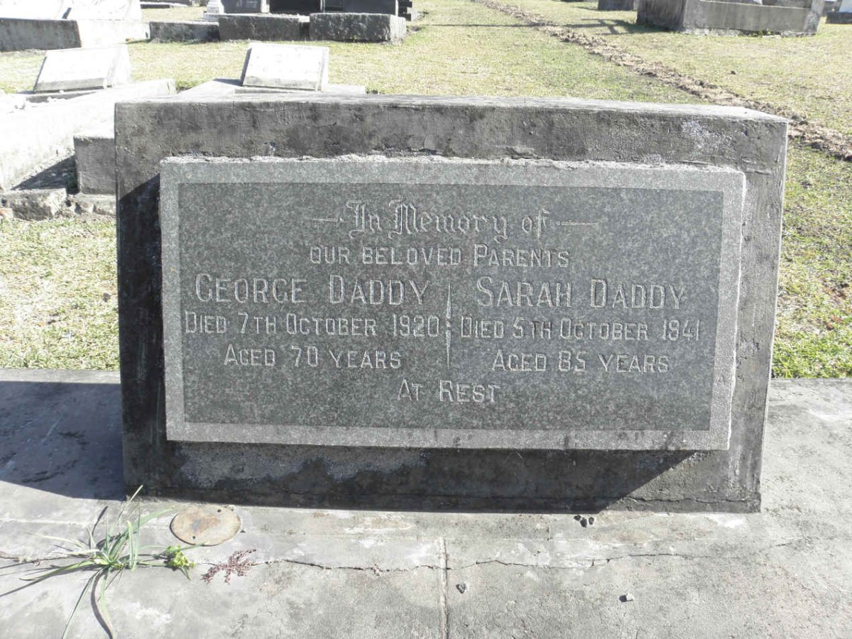 DADDY George -1920 &amp; Sarah -1941