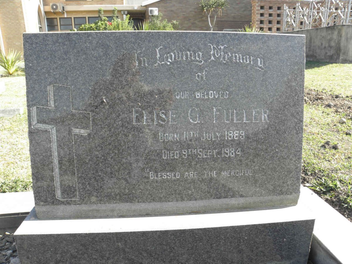 FULLER Elise G. 1889-1984