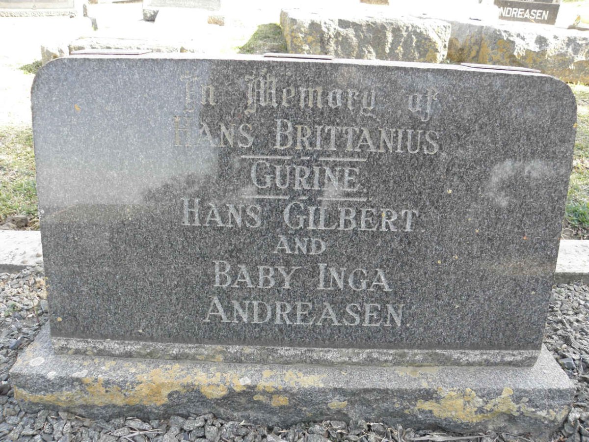 GURINE Hans Brittanius :: GILBERT Hans :: ANDREASEN Baby Inga