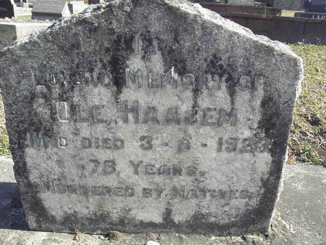HAAJEM Ole -1923