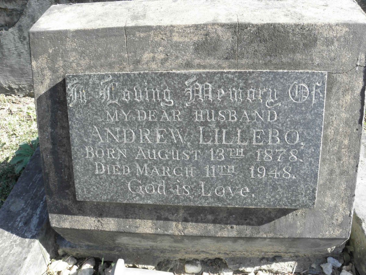 LILLEBO Andrew 1878-1948