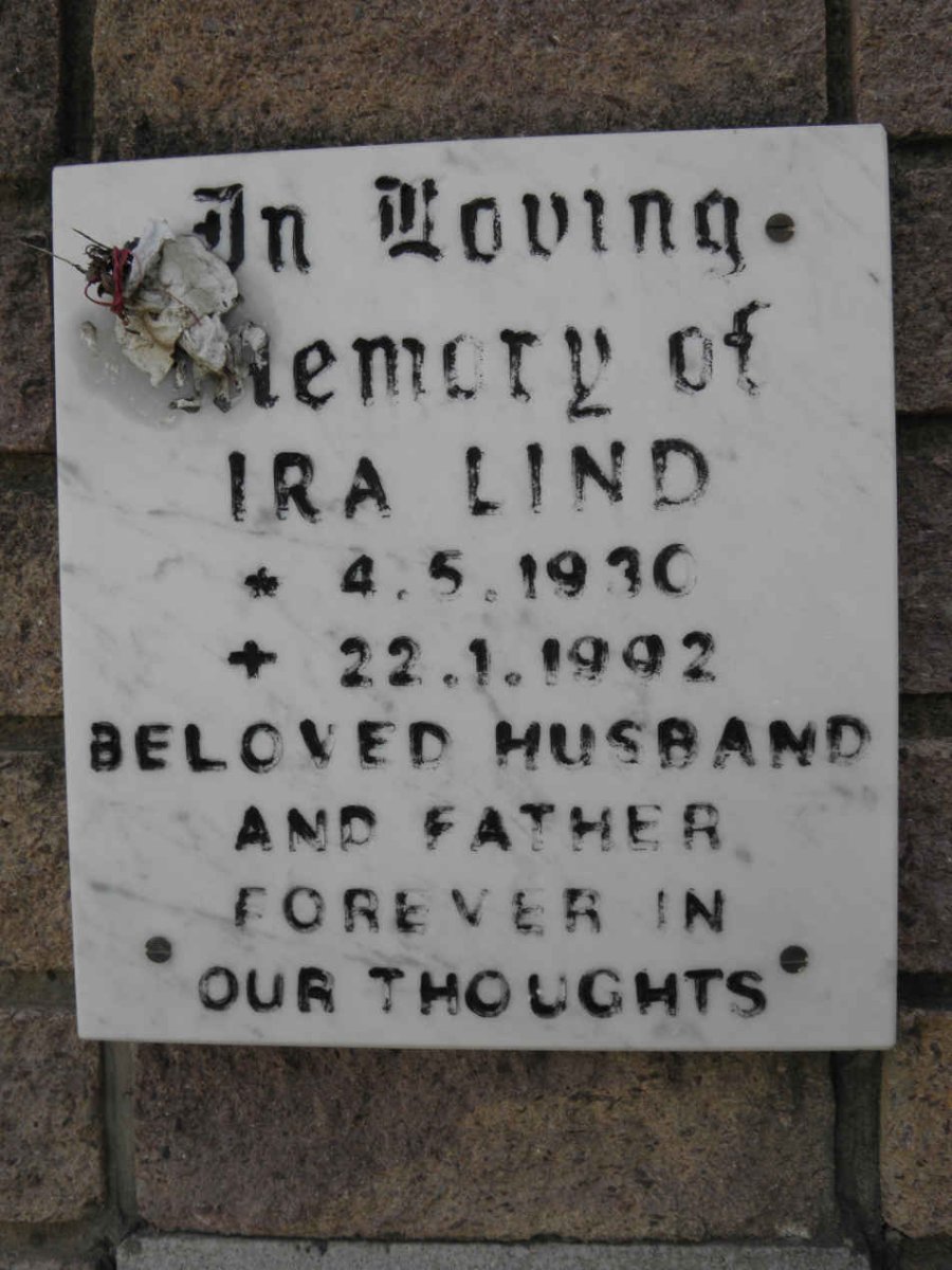 LIND Ira 1930-1992