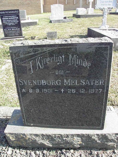 MELSATER Svendborg 1901-1977